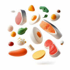 Sweet and Savory 3D Food Icons Collection