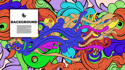 An artistic blend of fractal geometry and vibrant color in vector format&mdash;ideal for design pieces that demand attention, from posters to wearable prints