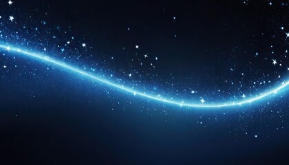 Abstract background with flowing lines and sparkles
1