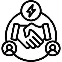 Conflict Resolution Icon