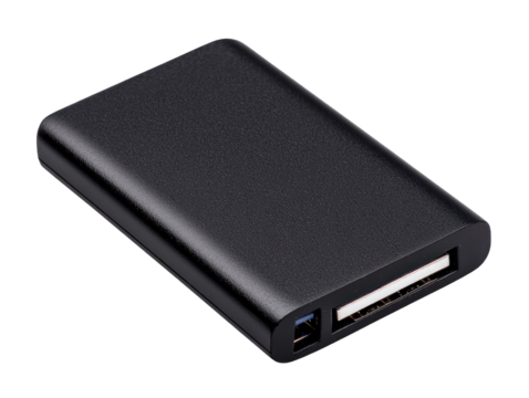 Portable storage solutions for office equipment cutout background modern workspace professional perspective