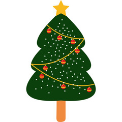 Christmas Tree Illustration