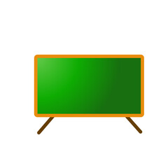 Vibrant green laptop on a clean desk with a blurred office background, symbolizing technology use