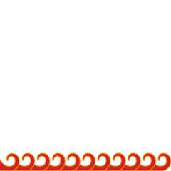 Obraz premium Wave Ornament