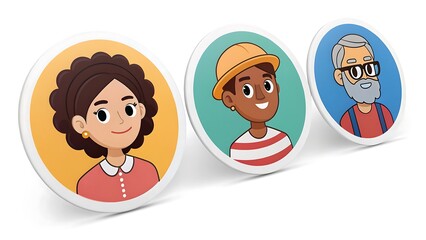 3D Icons collection multiples