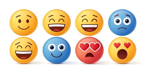 3D Icons collection multiples