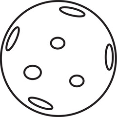 Planet Line Illustration