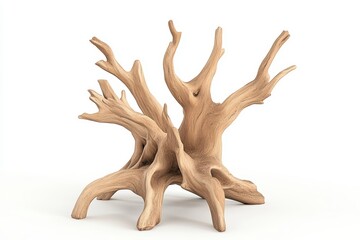 Fototapeta premium Decorative driftwood sculpture