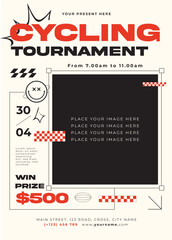Cycling Tournament Flyer