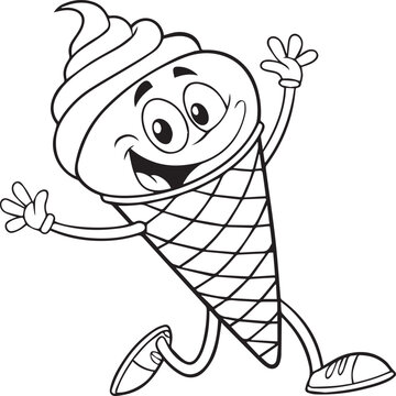 recommend clip art: ice cream with hand drawn doodle silhouette vector, ice cream with hand drawn doodle logo vector, ice cream with hand drawn doodle vector illustration, Outline ice cream popsicle stick vector one line