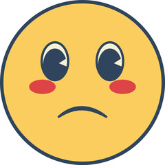 Sticker Groovy Illustration