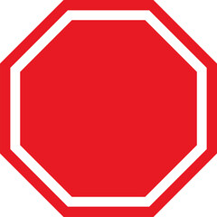 stop sign vector
