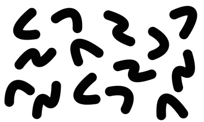 Cute pattern background by hand drawn minimal