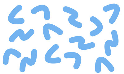 Cute pattern background by hand drawn minimal