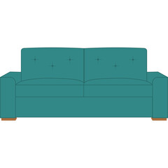 Modern Sofa Illustration