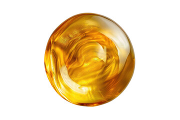 Golden Liquid Drop - Exquisite Texture