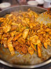 Delicious Spicy Stir-fried Chicken cooked right awa