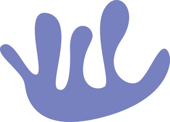 Obraz premium Colorful abstract geometric shapes in flat style on white background, perfect for modern design, kids elements, creative decorations, or trendy retro aesthetics.