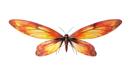 Stunning Orange and Yellow Butterfly