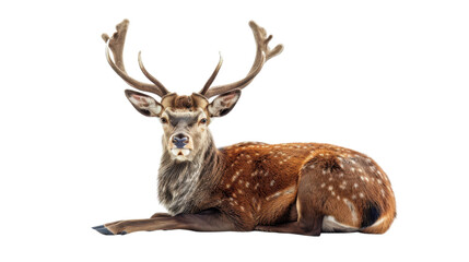 Obraz premium Majestic Deer in a Peaceful Pose
