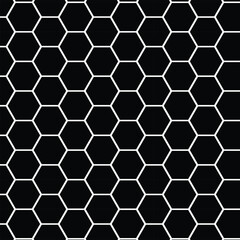 abstract background with hexagons