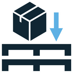 Use package icon vector for shipment handling, logistics process, and delivery services. Perfect for ecommerce, warehouse management, and courier systems.