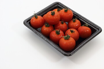 夏の陽射しを浴びて育った、ミニトマト