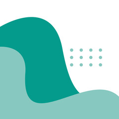 Geometric Memphis Corner