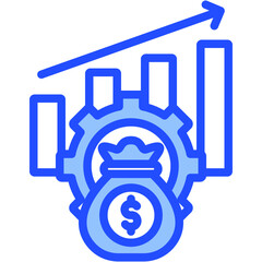 Obraz premium Cost Management Icon