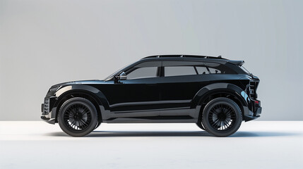 SUV Car Isolated