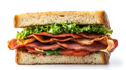 A Delicious BLT Sandwich on Toasted Bread