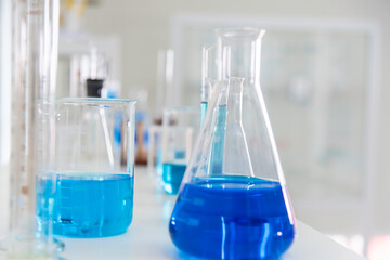 Scientist using Science laboratory research . Science concept