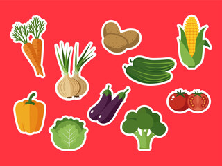 Geometric Shapes Abstract Design Vector Art with Three Elements