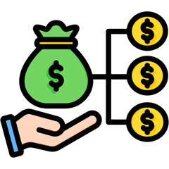 Cost Structure Icon