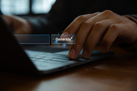 AI-Powered Content Generation Concept