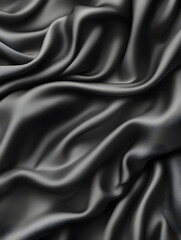 Obraz premium Dark Gray Silk Drape Abstract Background