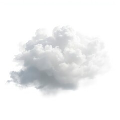 white clouds in white  sky