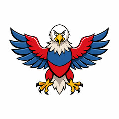 Obraz premium eagle with wings