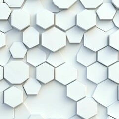Fototapeta premium Geometric Honeycomb Pattern on Modern Background for Design Use