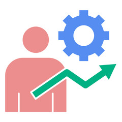 Growth Mindset illustration icon