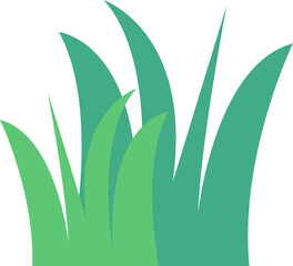 Grass Illustration Design Element Set