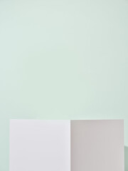 Spaces and divisions with green background