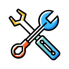 tools icon, tools vector illustration-simple illustration of tools, perfect for tools logos and icons