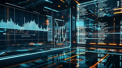 Dynamic data analysis and visualization of stock trends in a high tech environment - Powered by Adobe