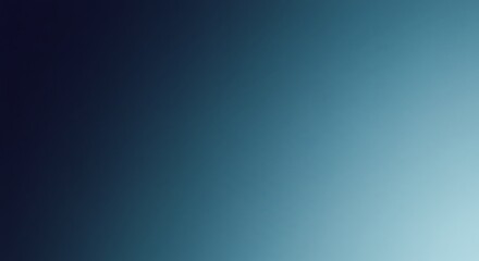 Obraz premium Smooth Gradient Background in Shades of Blue Ideal for Modern Design