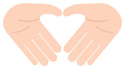 Hand Sign Sticker Element Set