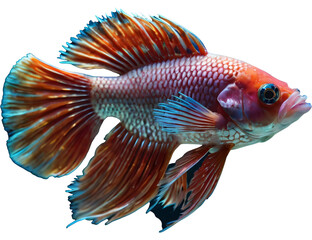 Fototapeta premium flame siamese fighting fish