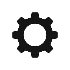 Gear vector icon