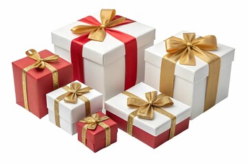 Birthday, chrismas and different festival red gift box