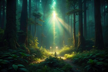 Forest Night Photography, Low Light Forest Scene, Dark Woods, Magical Forest, Night Forest, Mystical Forest,  Moonlight in the Woods,  Luminous Forest,  Twilight Forest,  Deep Woods at Night